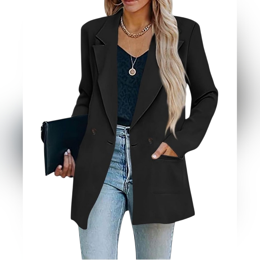 BBX Lephsnt Women's Oversized Casual Blazer Sz S